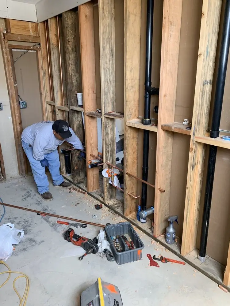 Commercial rough-in plumbing for Commercial Plumbing in Olney Oaks